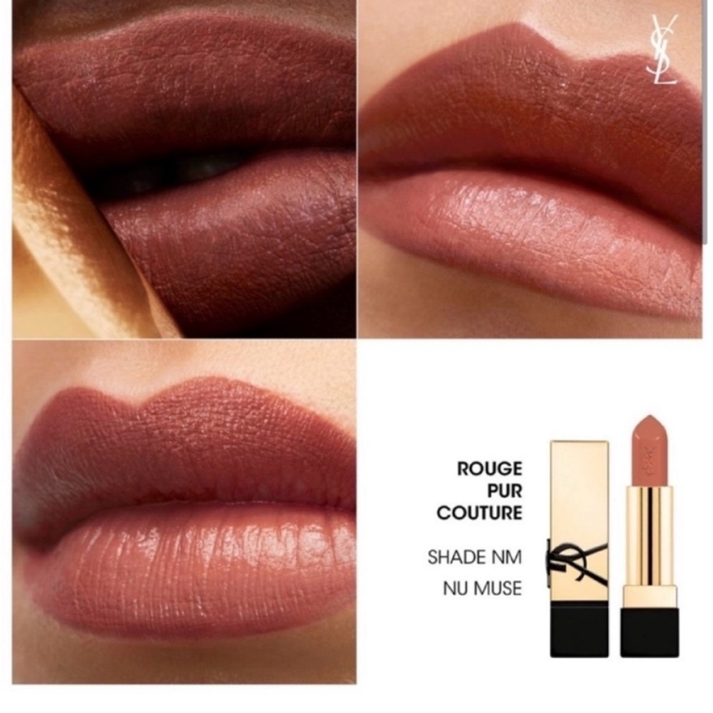 NIB YSL Nude Satin Nu Muse Lipstick (Travel Size)